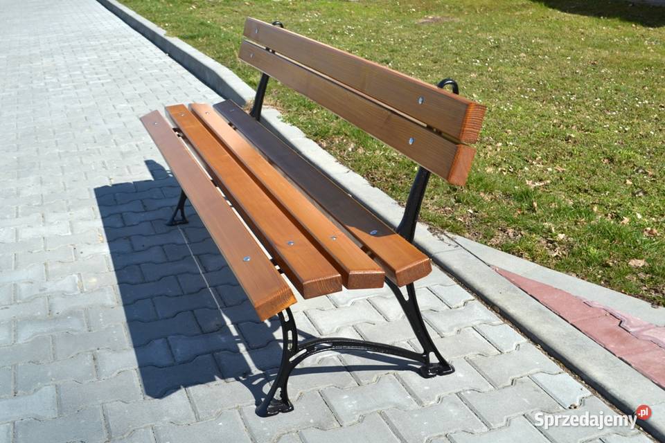 ławka ogrodowa parkowa miejska królewska gruba Gdańsk