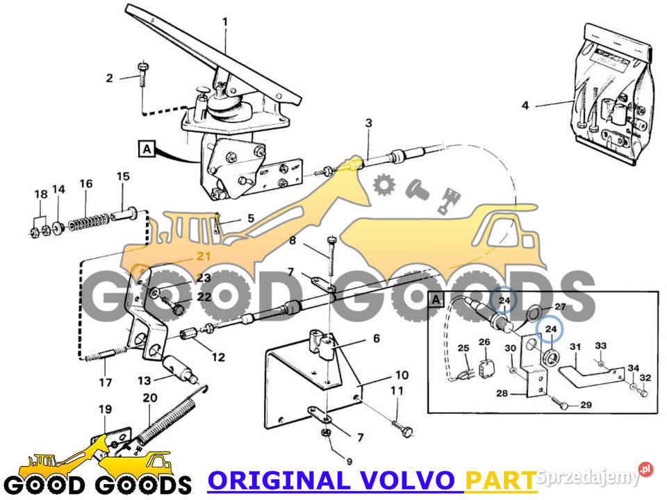 VOLVO CZUJNIK INDUKCYJNY 11039223 11039209 Układ elektryczny, zapłon Władysławów