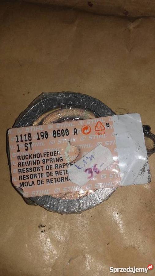 sprężyna rozrusznika STIHL MS 260 Żywiec
