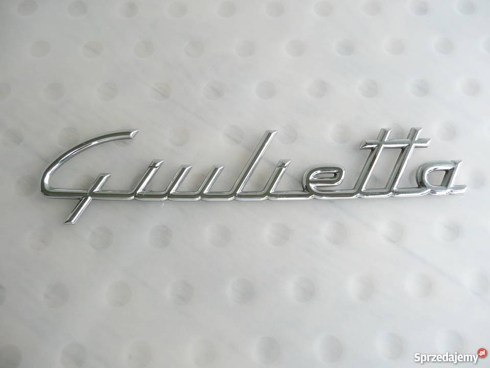 Napis Emblemat Giulietta Logo Alfa Romeo sprzedam