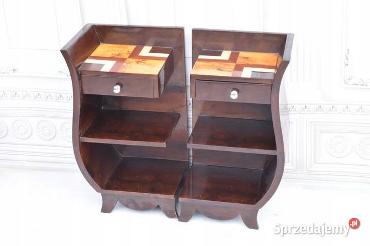 Stoliki Nocne Art Deco Szafki Szafy Sypialna Nocne sprzedam
