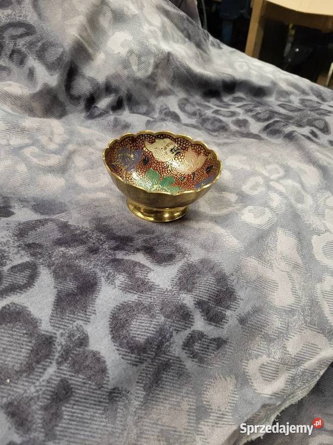 Naczynia świeczniki mosiężne i miedziane stare Częstochowa sprzedam