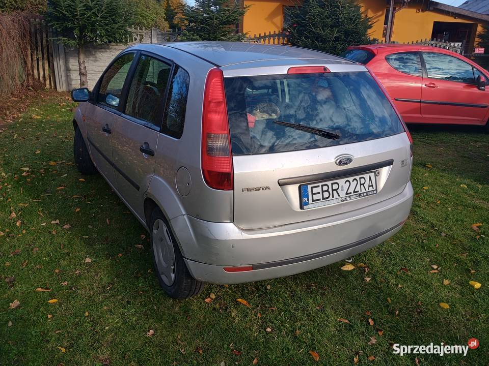 Ford fiesta 2004 13 benzyna nowe sprzęgło nieuszkodzony