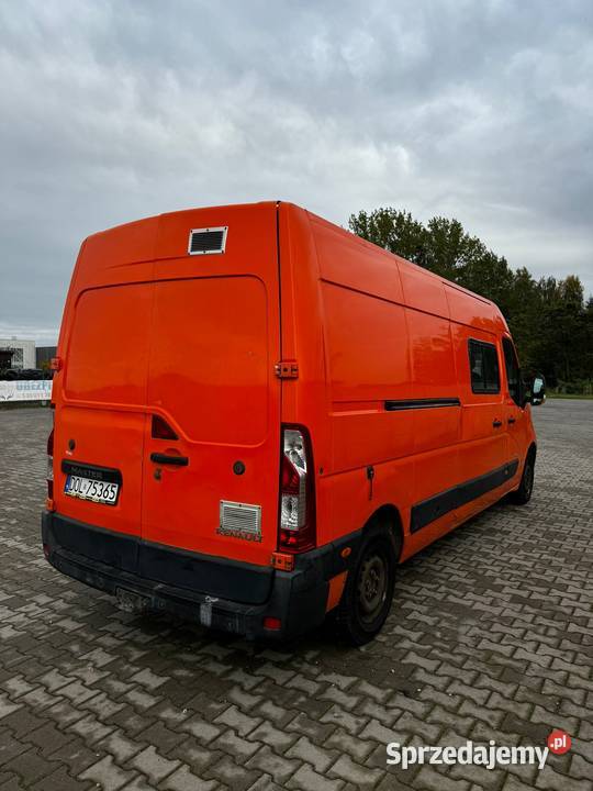 Renault Master 23 d 125 2011r 6 osobowy Rok produkcji 2011 dolnośląskie Dobroszyce