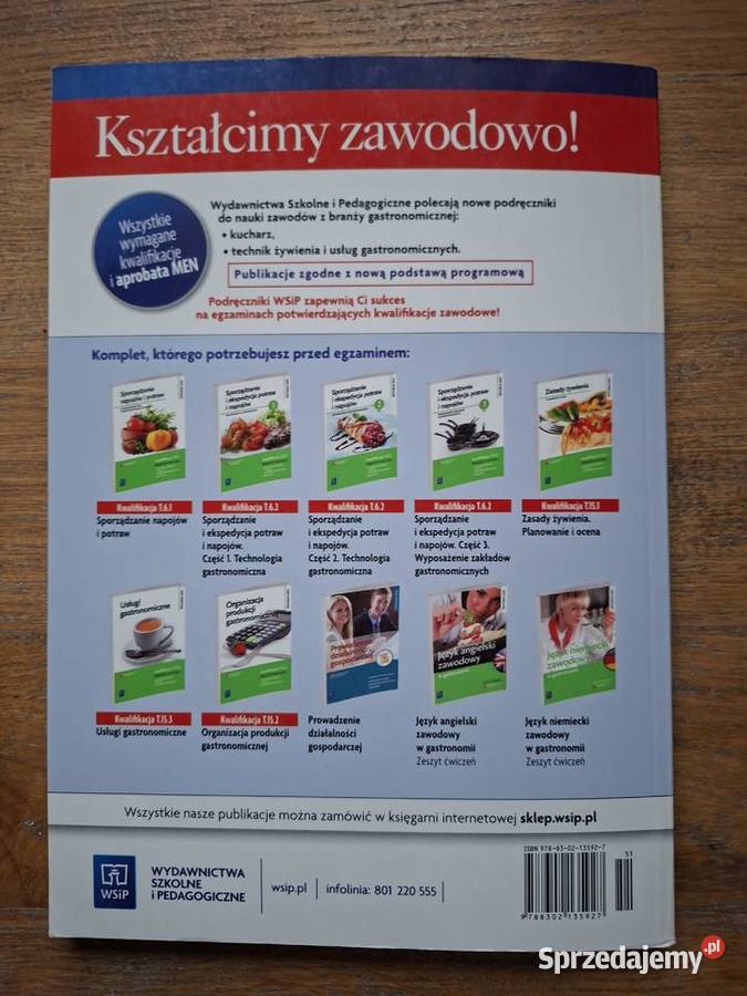 Usługi gastronomiczne Kwalifikacja T153