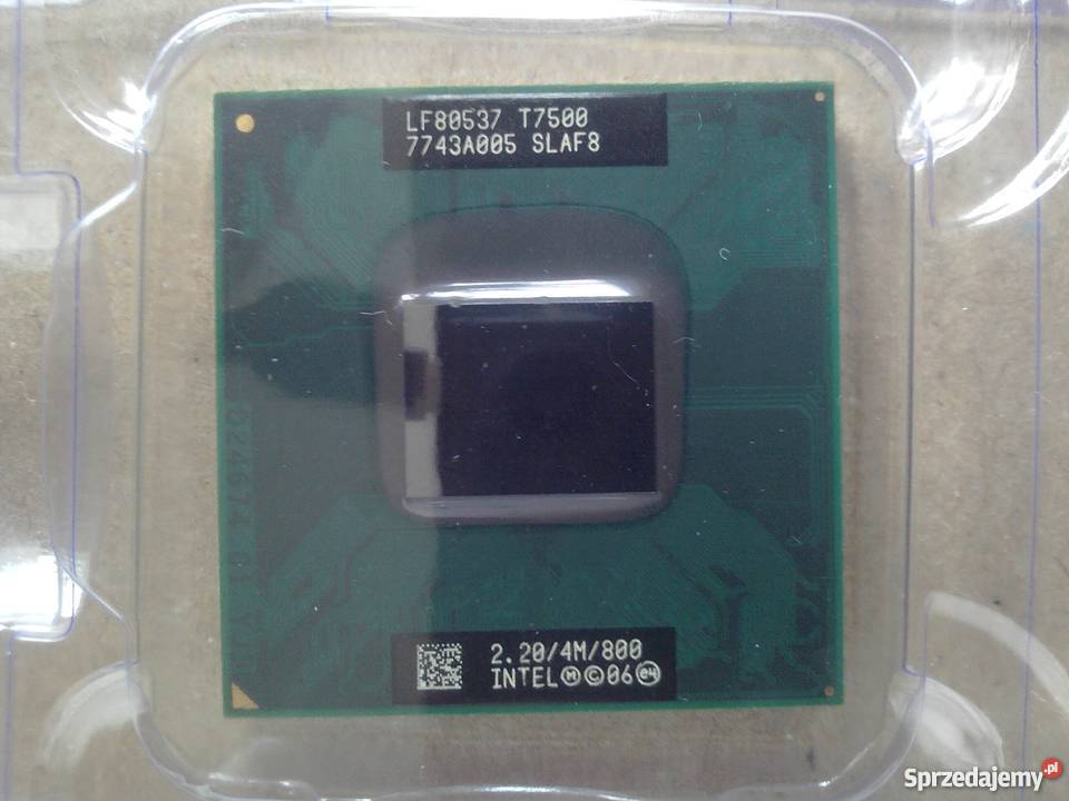 Procesor Intel Core 2 Duo T7500 2x22 GHz Merom Elektronika Radom