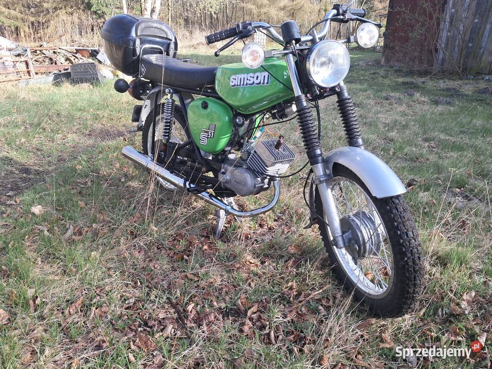 Simson S51 4 biegi Stan wzorowy motorower Żyrardów