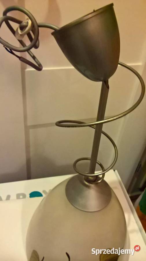 szklana lampa wiszącajadalnia Oświetlenie małopolskie Bukowno