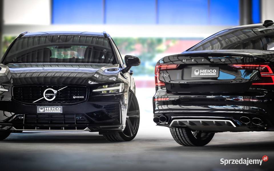 HEICO Volvo V60 S60 dyfuzor 4 końcówki wydechu dolnośląskie Bielany Wrocławskie