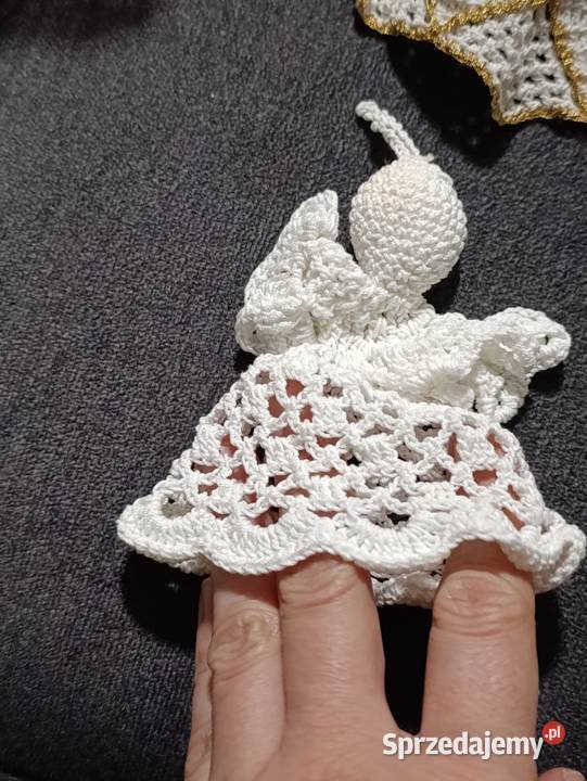 aniołki ręcznie robione ozdoby świąteczne na Poznań