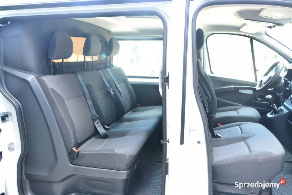 Renault Trafic long L2H1 brygadówka 7osobowy 20 diesel Warszawa