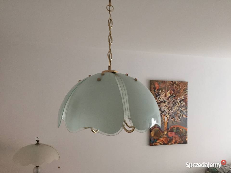 Lampa wisząca żyrandol Ikona lat 80 tych Vintage Wrocław
