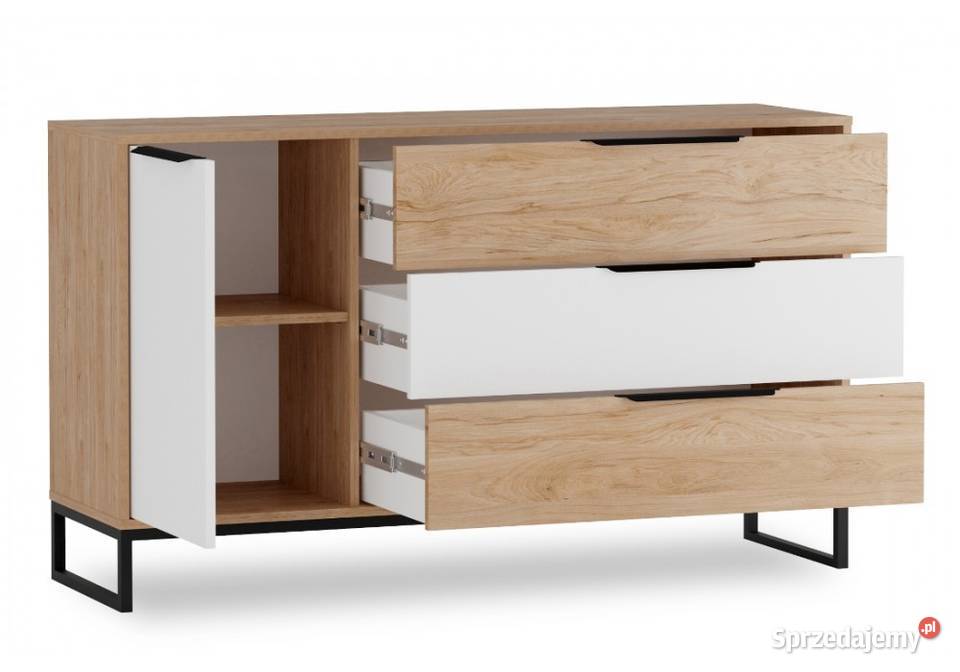 Komoda Landro 135 x 40 x 80 Darmowa dostawa łódzkie Wieruszów