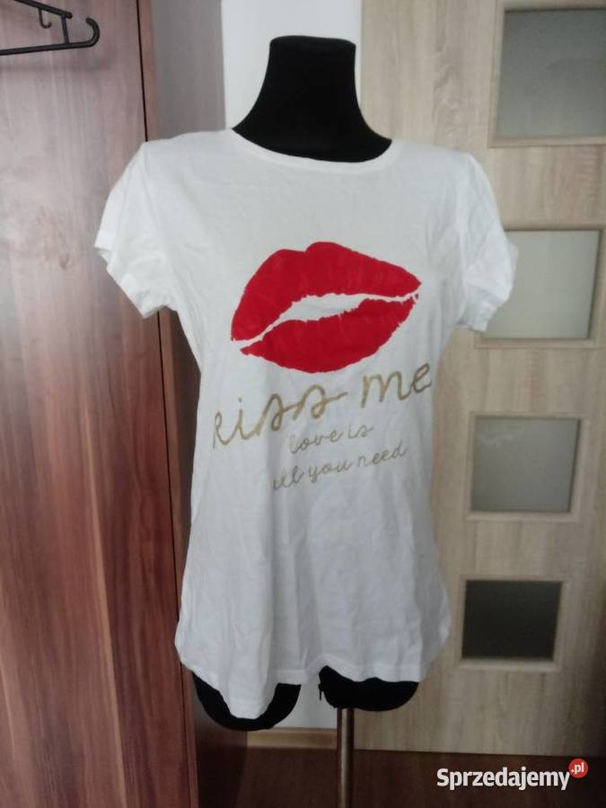 Bluzka koszulka tshirt biały małopolskie Chrzanów