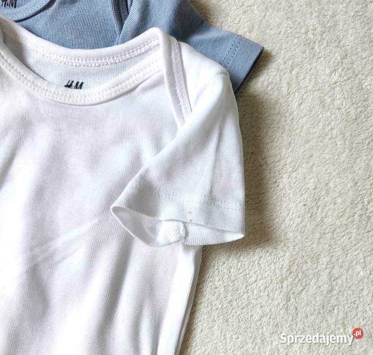Zestaw 5x Body HM Rozmiar 56 100 Bawełna 5pak Odzież Szczecin