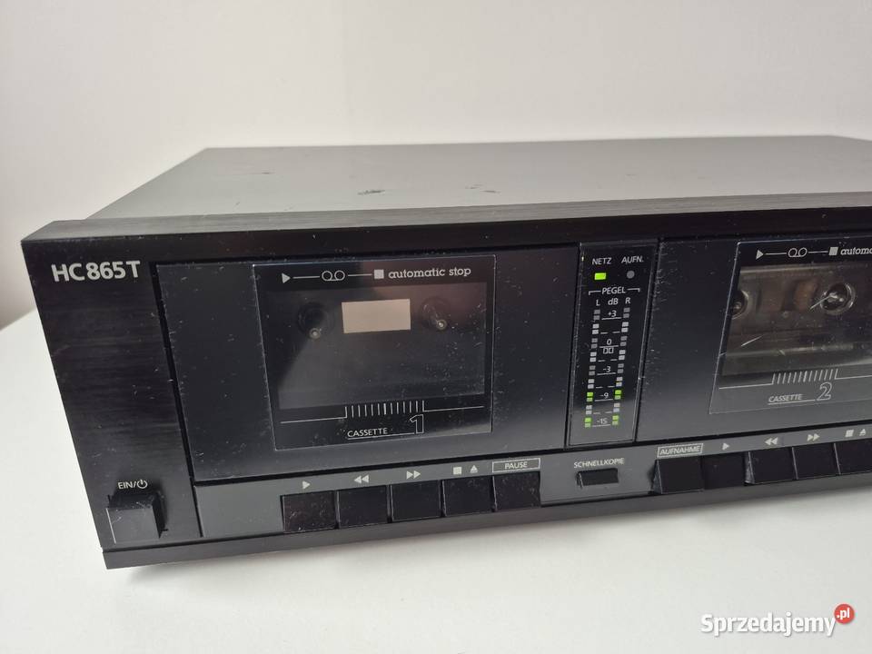 Telefunken HC 865 magnetofon kasetowy deck Audio Jawor