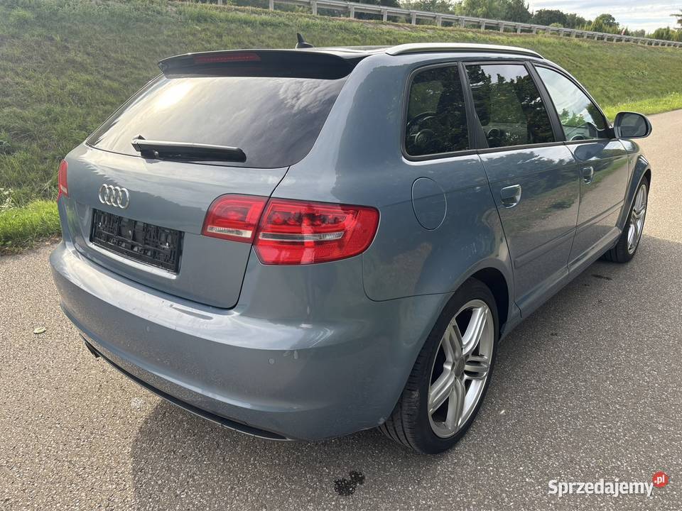 Audi A3 3x S line niski przebieg panorama xenon radio Jarosław