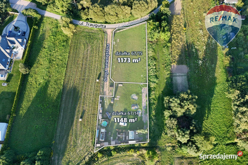 Działka budowlana 1173 m z warunkami zabudowy 25m Jaktorów sprzedam