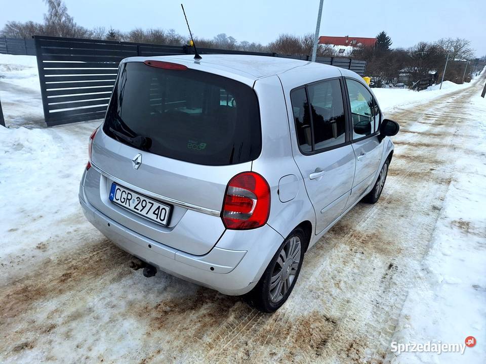 Renault Modus 2012 Bogata Wersja Klimatronik Alu Grudziądz