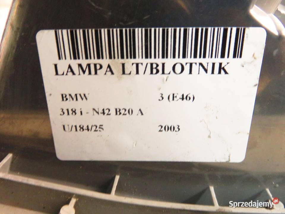 LAMPA LEWA TYLNA BMW 3 E46 6907933