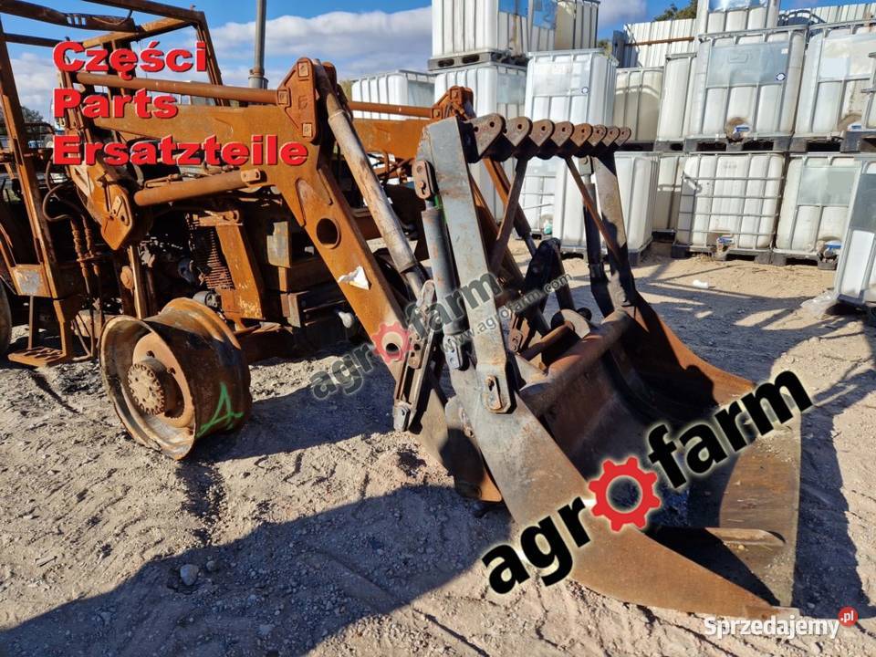 Renault 6514 części skrzynia biegów oś silnik Byków