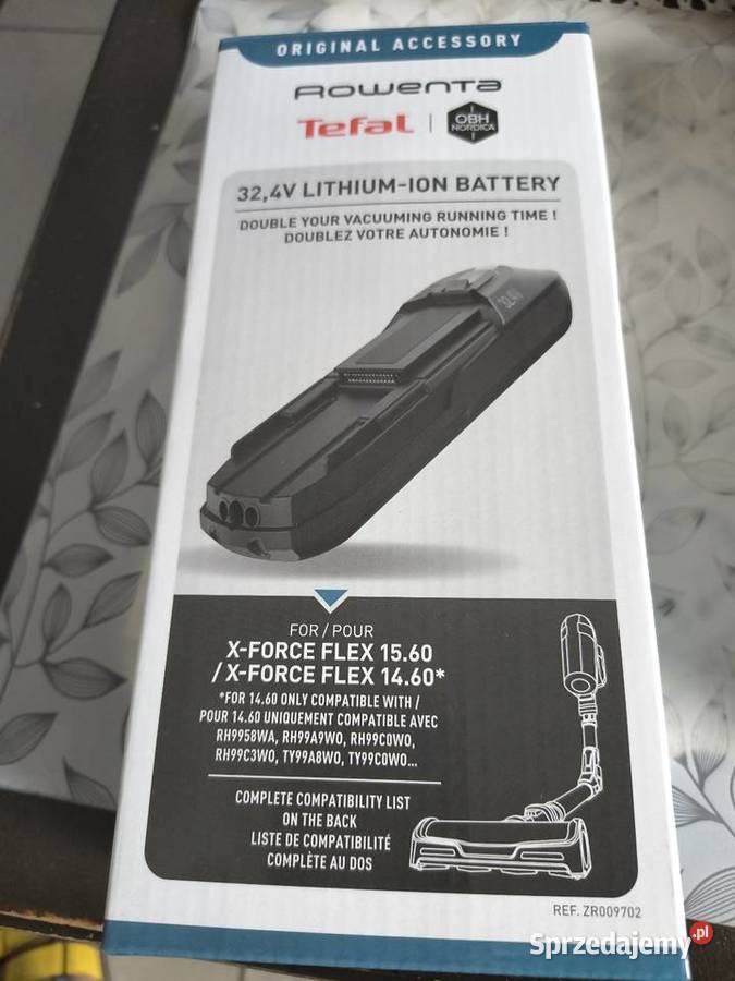 Bateria Rowenta Tefal 324V sprzedam