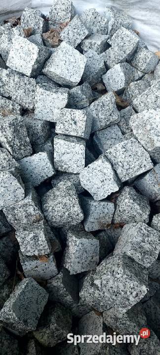 Kostka granitowa 46 szara Kłaczyna