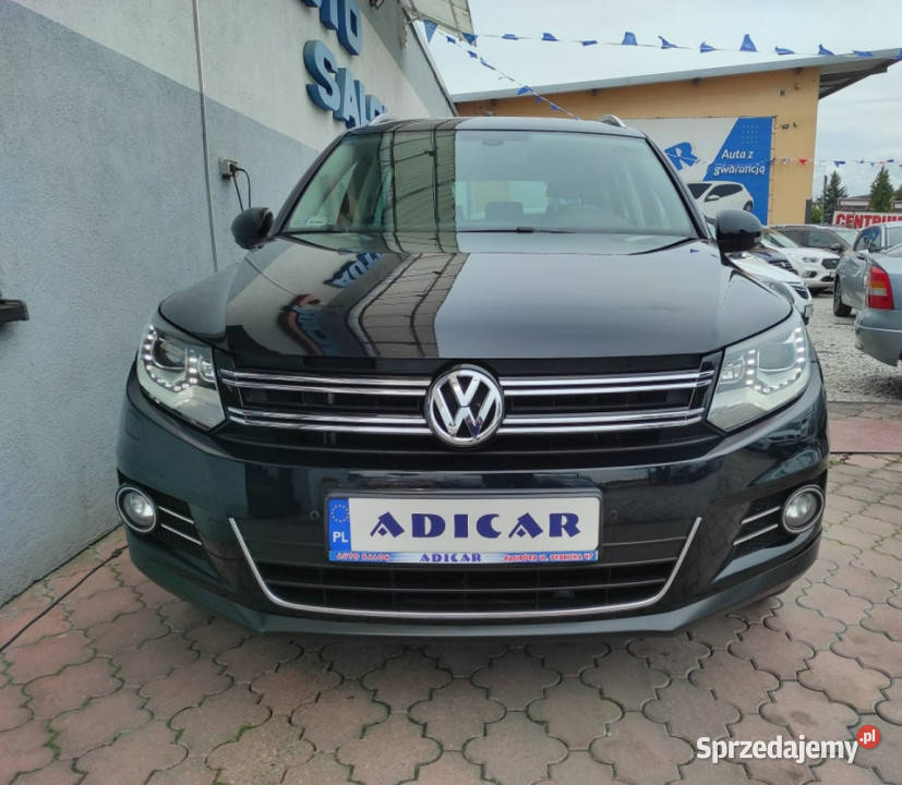 Volkswagen Tiguan FL 4X4 krajowy jeden wł z czujnik deszczu śląskie Racibórz