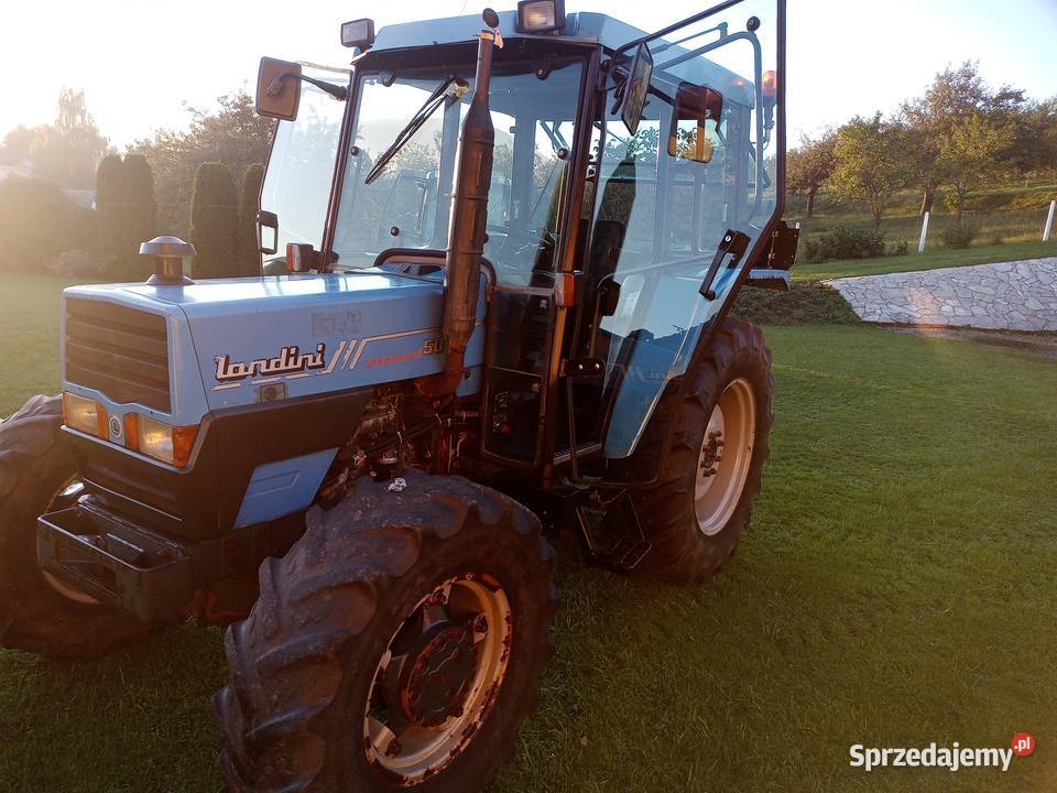W oryginale Landini Blizzard 50 silnik 3 Perkins Landini Łukowica