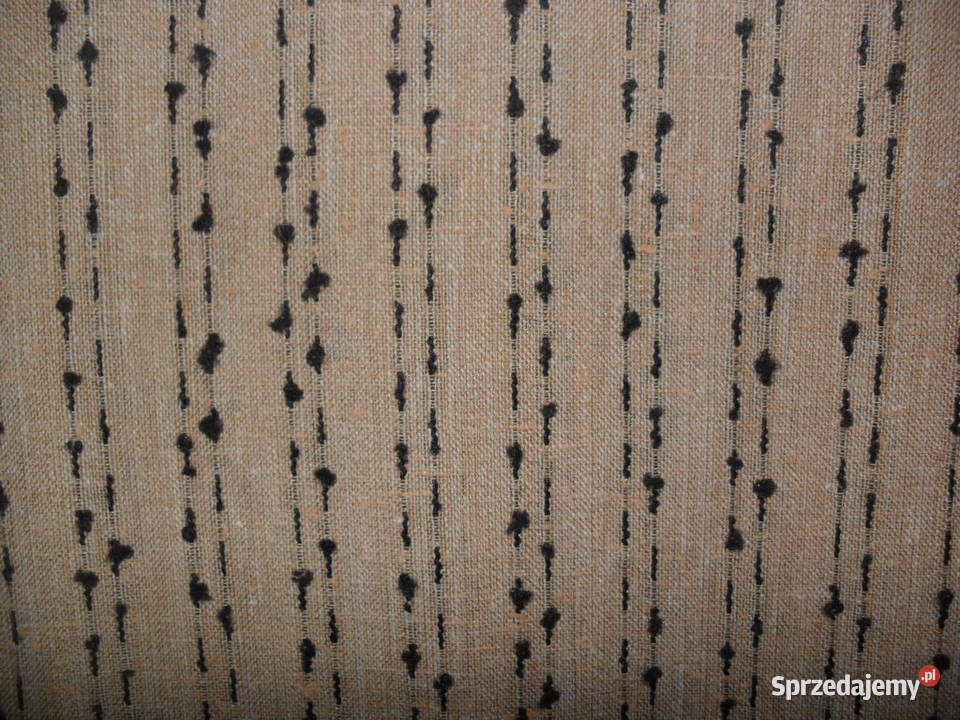 zasłonatkanina zasłonowa dekoracyjna 150 odcienie brązowego Wrocław sprzedam