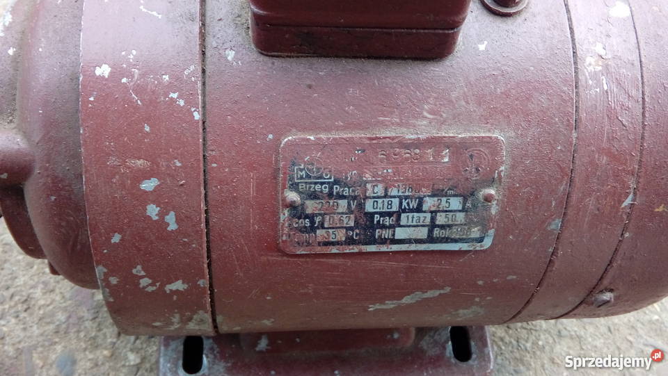 Silnik elektryczny 230V 018 KW 1380 obrt podkarpackie Dębica