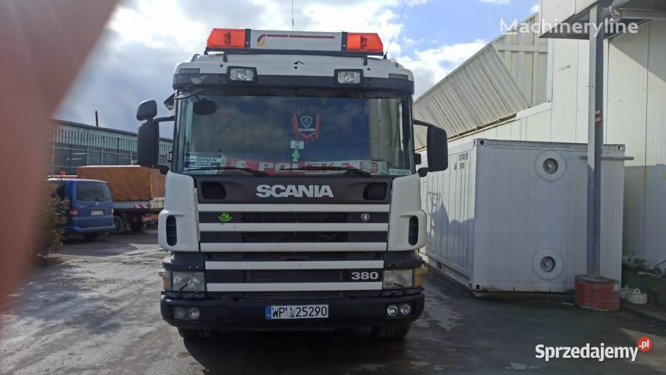 POMPO GRUSZKA PUTZMEISTER 24 Scania 8x4 diesel Motoryzacja Kacice