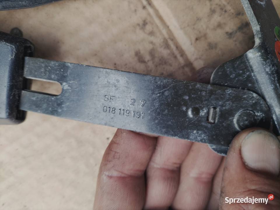 KLAMRA ZAPINKA PASA FORD SIERRA lubelskie Kamień-Kolonia sprzedam