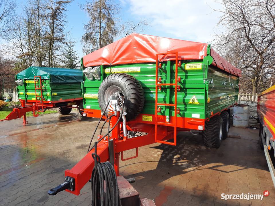 Techmont Przyczepa tandem PTTCW 310 10 t
