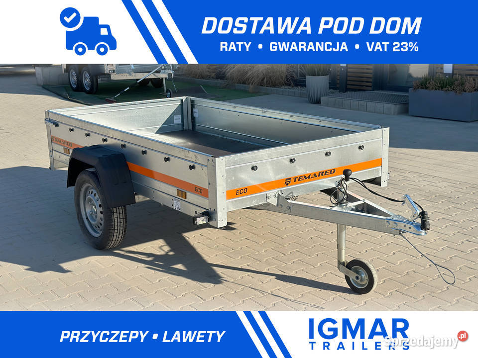 Przyczepka TEMARED ECO 2312 DMC 750 lekka