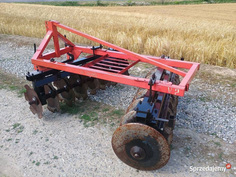 Brona talerzowa Akpil 2x8 szerokość 18 m Mało Izbica