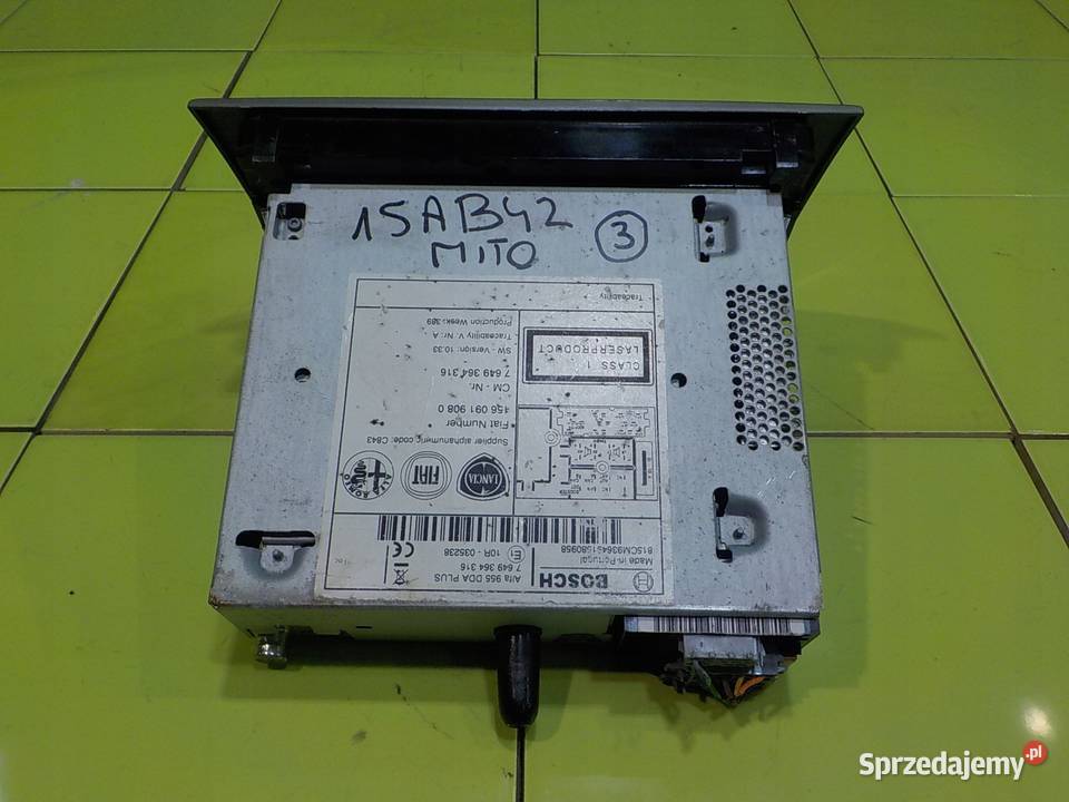 ALFA ROMEO MITO 14 B 09r 3D radio CD 1560919080 Radioodtwarzacze Suków