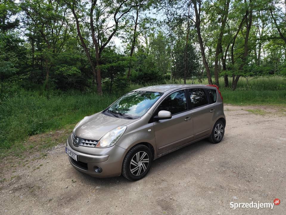 Nissan Note 15dci 2008 nawigacja kamera cofania Gliwice