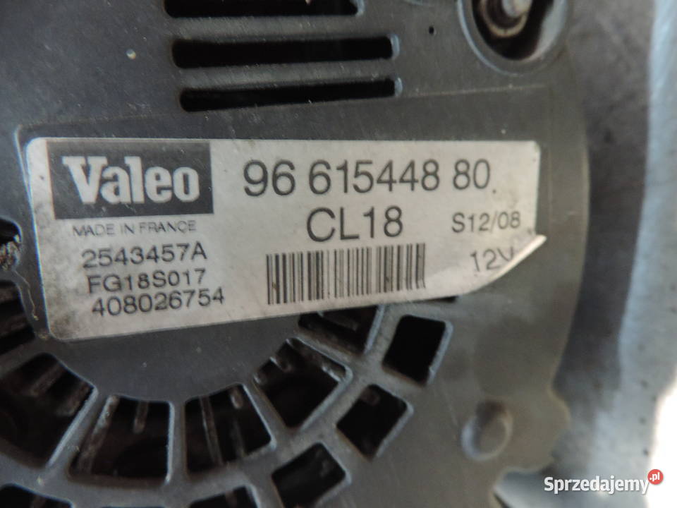 ALTERNATOR CITROEN C5 PEUGEOT 407 20 HDI Nowy Sącz sprzedam