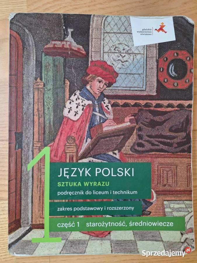 Język polski Sztuka Wyrazu 1 cz 1 GWO LO pomorskie Gdańsk sprzedam