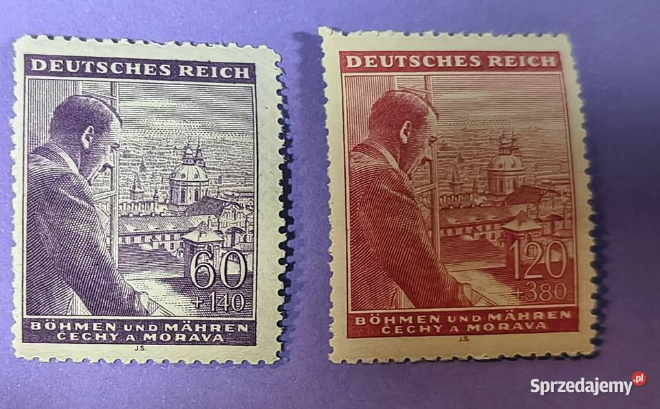 Zestaw znaczków pocztowych III Rzesza 2 Rzeszów