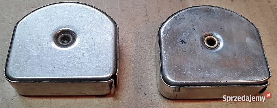 Miarki metalowe MLKc z PRL 2 m 1 m 2 sztuki wielkopolskie Ostrów Wielkopolski