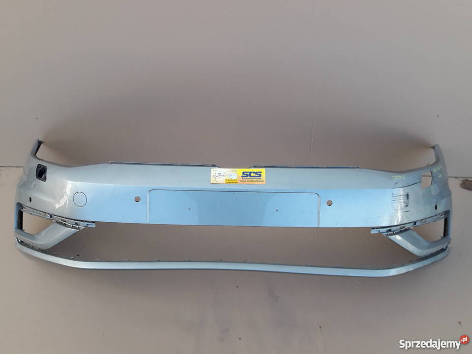 VW GOLF VII LIFT ZDERZAK PRZÓD PRZEDNI Bieleń