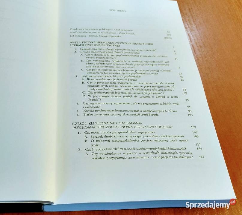 Podstawy psychoanalizy krytyka filozoficzna Podręczniki pomorskie Gdańsk