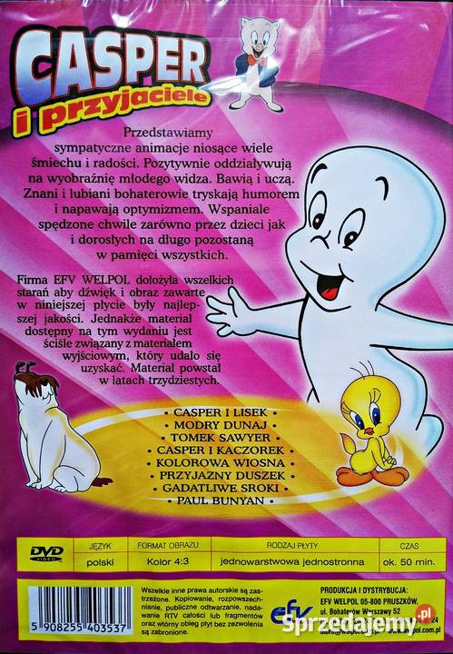 CASPER I PRZYJACIELE BAJKOWE PRZYGODY Kalisz