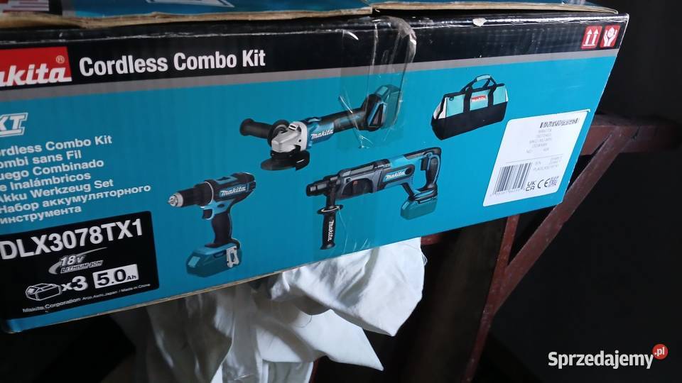 Komplet elektronarzędzi Makita nowy Bochnia