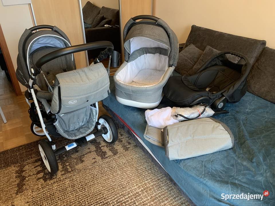Sprzedam wózek BabyMers 3w1 Warszawa sprzedam