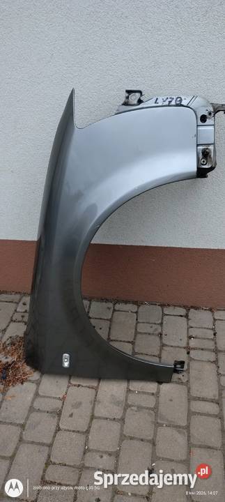 Błotnik przedni prawy A4 B6 lakier LY7Q dolnośląskie Lubin