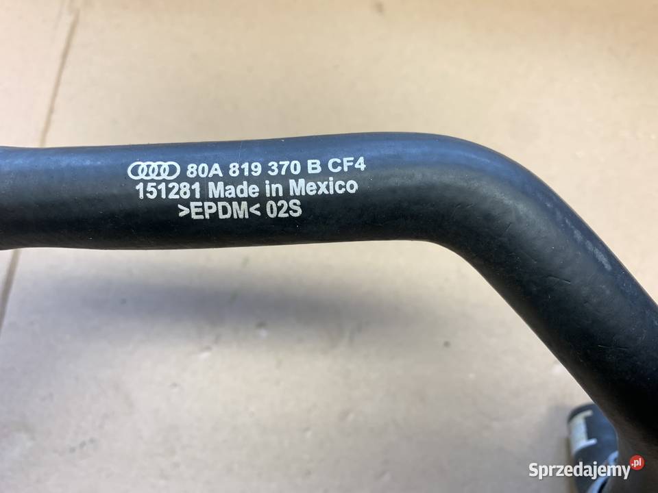 Wąż rura wody Audi Q5 80A 20 Tfsi 80A8193708 Nowy Sącz