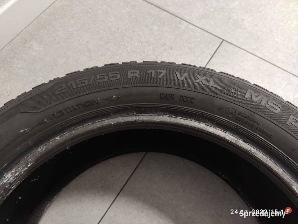 Opony zimowe 215x55xR17 98V UNIROYAL 4 mazowieckie